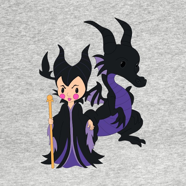 Malificent by BeckyDesigns